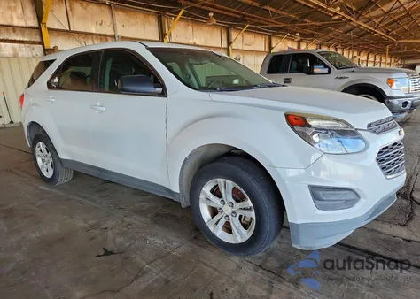 2016 Chevrolet Equinox Ls z USA, uszkodzony, nr VIN 2GNALBEK7G1137279